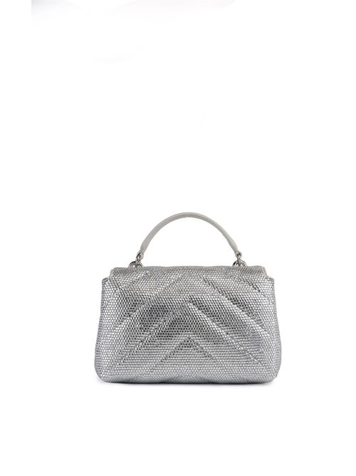 Borsa Mini Love Bag Puff con brillantini silver PINKO | 100044 A217ZZFN